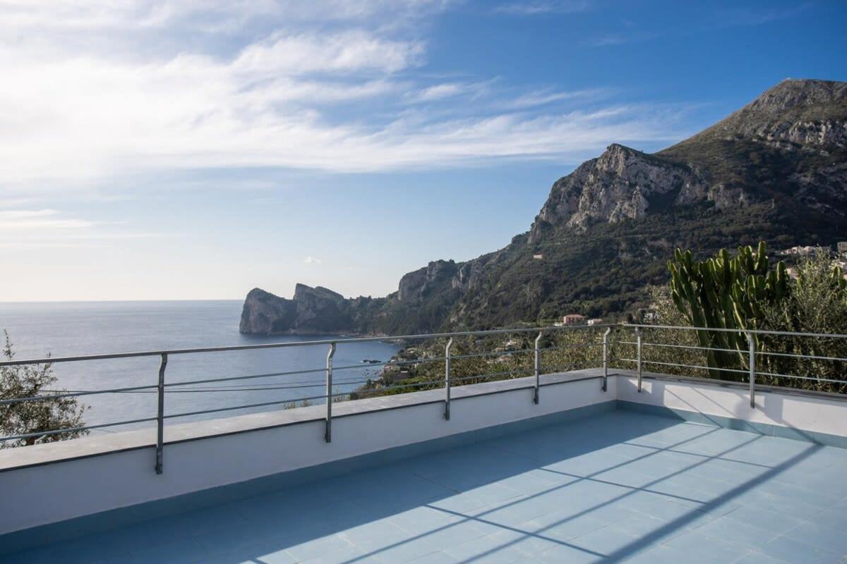 Villa Relais Mamma Mia Sea Views Pool & Terraces Massa Lubrense Esterno foto