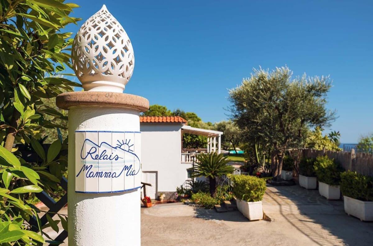 Villa Relais Mamma Mia Sea Views Pool & Terraces Massa Lubrense Esterno foto