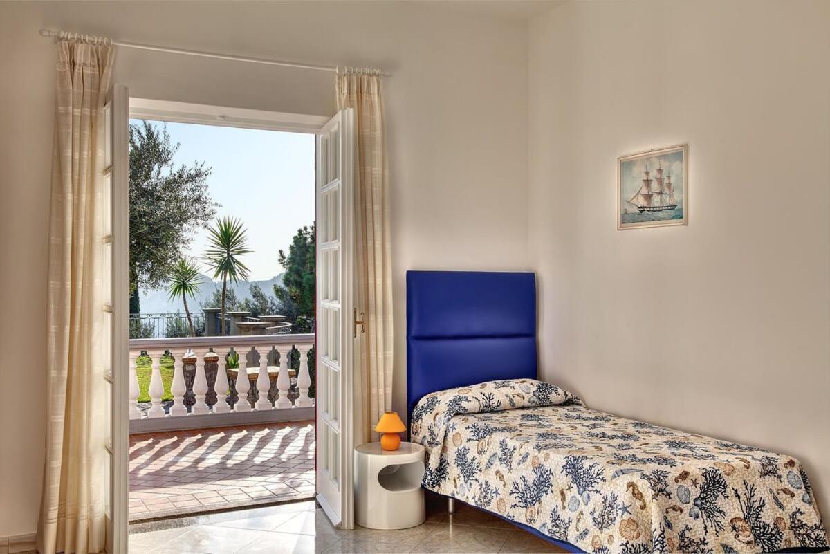 Villa Relais Mamma Mia Sea Views Pool & Terraces Massa Lubrense Esterno foto