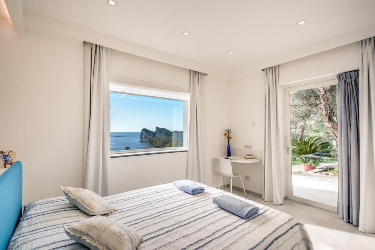 Villa Relais Mamma Mia Sea Views Pool & Terraces Massa Lubrense Esterno foto